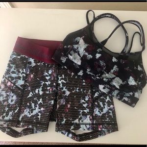 Lululemon Bundle Shorts & Sport Bra